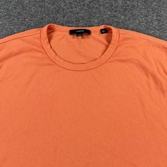 Vince Shirt Mens XL Orange Cotton Crewneck Basic Tee Made In USA Soft Jersey