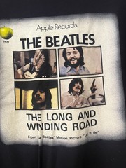 The Beatles 2009 Apple Corps T Shirt XL Black Long And Winding Road Retro Y2K