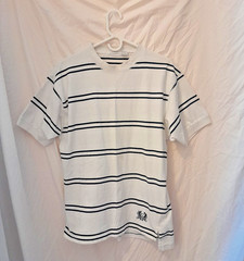Rare Vintage 1980’s Men’s Claiborne 100% Cotton Short Sleeve Heavy Weight Shirt
