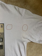 Vintage 90s Dockers Lawn Tennis Graphic Tee Shirt 1993 Levi Strauss Co
