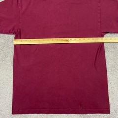 Primitive Skateboarding Shirt Mens Large Red (Plum) Short Sleeve Streetwear Tee