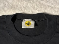 Vintage 1990s 90s Body Glove Volleyball Beach Surf Surfing Art T-Shirt, black L