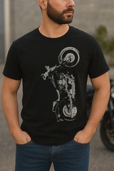 For Harley-Davidson Bad Boy FXSTSB fans – Motorcycle T-Shirt
