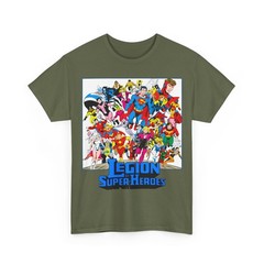 Legion of Super-Heroes T-Shirt – Superboy, Saturn Girl – DC Comics Who’s Who