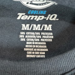 Dickies Temp-IQ Performance Cooling T-Shirt Mens Medium Navy Blue