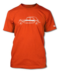 Citroen Traction Avant 11B 1934 – 1957 T-Shirt – Men – Side View – French Car