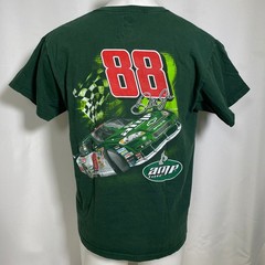 Dale Earnhardt Jr #88 NASCAR Winner’s Circle Amp Energy Green T-Shirt Mens LARGE