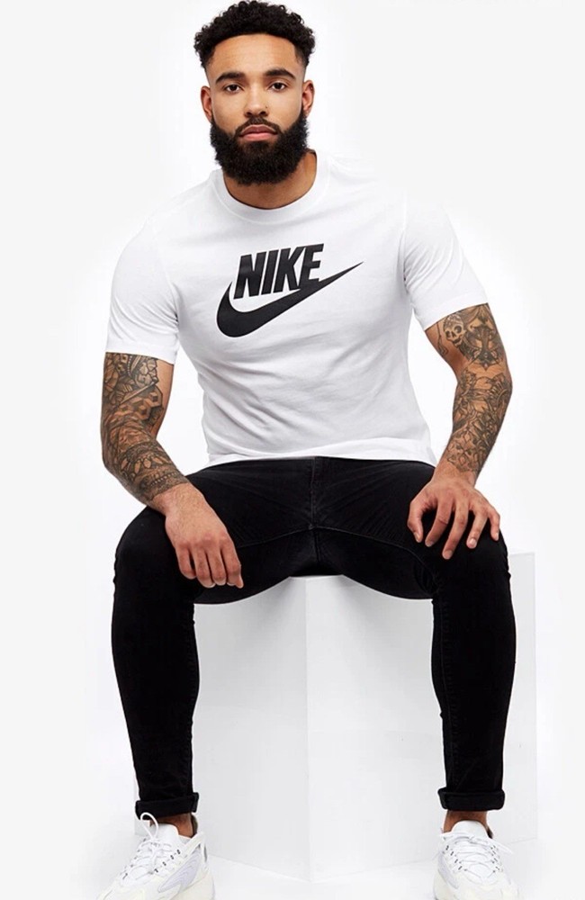 Nike Athletic Logo Swoosh Active Short Sleeve T-Shirt Style#891953 Men Size 2XL