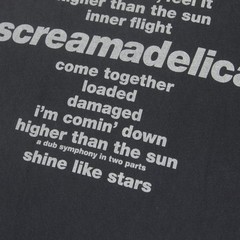 H&M Primal Scream T Shirt M Screamadelica Album Tracklist Merch Rock Band Tee