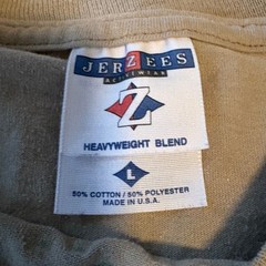 VTG 90s Jerzees Thanksgiving Cornucopia Shirt Large Tan Graphic Tee Mens USA