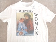 OLD NAVY Mens T Shirt Size Medium Color White Withney Houston image!