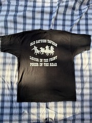 Old Cayucos Tavern Vintage Cowboy (XL) T-Shirt and (L)Tank Top “Bundle”.