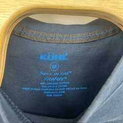 Kuhl Men’s Wildfibre Organic Cotton Mountain Graphic T-Shirt Blue Size Medium