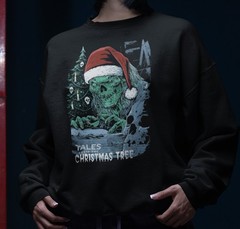 Tales From The Christmas Tree Sweatshirt, Ugly Christmas Sweater, Creepmas Shirt