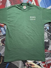 Vintage Sony D-WAVE Shirt Logo Men’s Large SONY Wireless Telecommunications