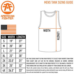 American Fighter Men’s Tank Top Shirt LANGLEY Tank Premium Athletic Biker