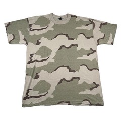 Vintage Tee Swing Camouflage Shirt Mens 2xl Desert Vector Tri Color 80s 90s Army