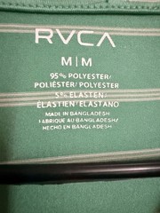 RVCA Sweep Stripe Crew SS Sport Vent T-Shirt