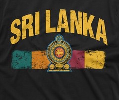 Sri Lanka T-shirt National Patriotic Sri Lankan Tee Shirt Mens Womens Tee