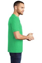 District DM130 Mens Short Sleeve Perfect Tri Crew Neck Stylish T-Shirt