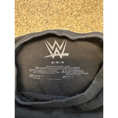 WWE The Rock Vintage Graphic T-Shirt Mens Medium Black Authentic Brahma Bull M