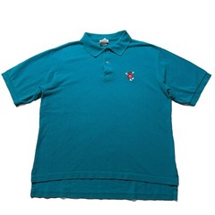 Vintage 90s M&Ms Polo T-Shirt Men’s Large Blue Mars Candy Logo Hipster USA Made