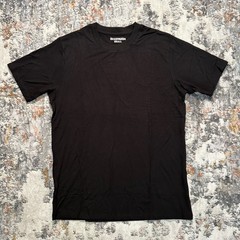 Ekkovision Men’s Blank T-Shirt 240 GSM Black Size: S