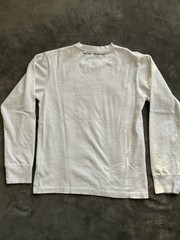 Helmut Lang The Artist Series Adrienne Salinger Mens S White Long Sleeve Tee