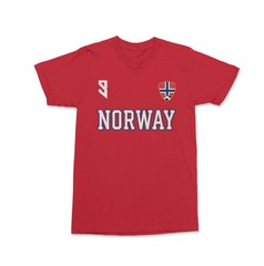 Norway Soccer No. 9 Jersey Style Unisex T Shirt Football Fan Gift