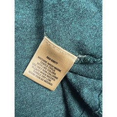 Foundry Henley Mens 4XL Green Long Sleeve Shirt Big and Tall Heathered Cotton