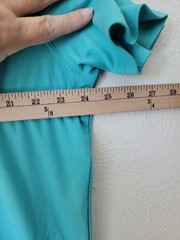 Murano Liquid Luxury Hybrid T Shirt Mens XL Aqua Blue