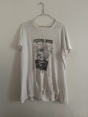 Vintage Ralph Steadman Rolling Stone 1972 Thrashed Faded Distressed Shirt Large