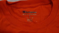 Champion Men’s Classic Jersey Short-Sleeve T-Shirt RH7 Spicy Orange Small