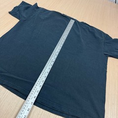 Vintage 90s Hanes Beefy Faded Black T Shirt Plain Essential Basic XL