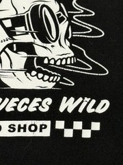 FASTHOUSE – Men’s Short Sleeve L – LARGE – Black – FAST HOUSE F/H – Still Smokin