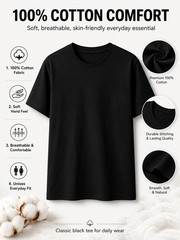 Men’s Oversized Cotton T Shirt Unisex Streetwear Tee LEGEND Graphic Back Print