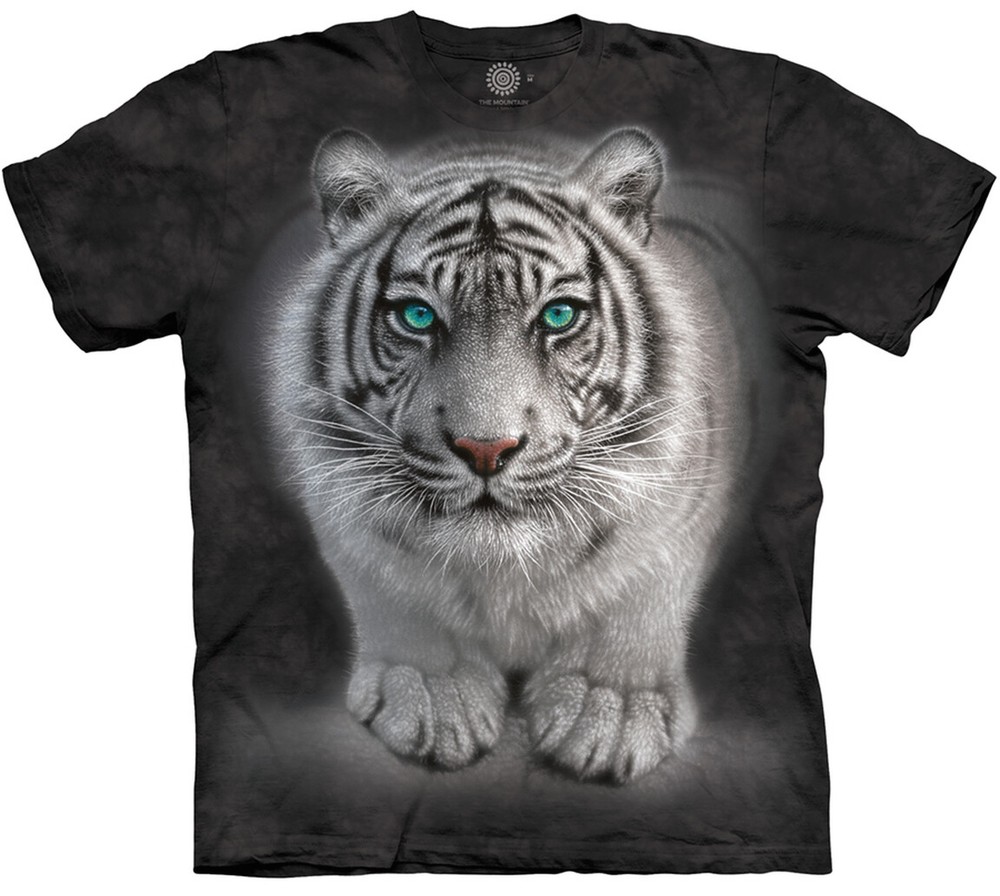 Tiger King Wild Intentions Big Cat Snow Tigers Mountain Animal T-Shirt S-4X
