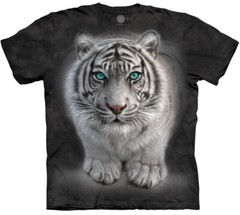 Tiger King Wild Intentions Big Cat Snow Tigers Mountain Animal T-Shirt S-4X