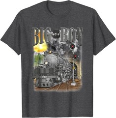 Big Boy 4014 Vintage Steam Locomotive Railroad Train Engine T-Shirt