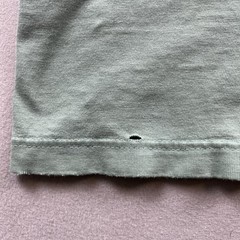 Duluth Trading Co T-Shirt Mens XL Green Relaxed Fit Longtail Blank Distressed