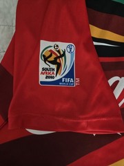 EUC FIFA 2010 Colorful Starburst Africa Coca Cola Soccer Shirt XL