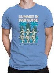 Tropical Vibes: Summer in Paradise Men’s T-shirt