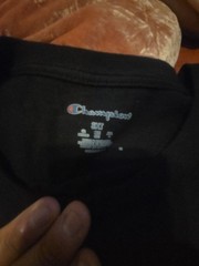 Champion Men’s Short Sleeve Crew Neck T-Shirt Black