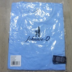 JOHNNIE-O Mens L LARGE DALE 2.0 T SHIRT MALIBLU BLUE SHORT SLEEVE GOLF TEE