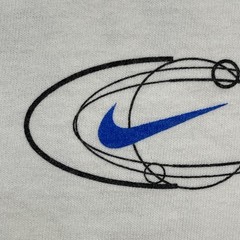 Vintage 90s NIKE Sports Swoosh Logo Shirt Large 23×28 White