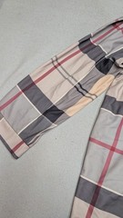 Men’s 6XL Gray Beige Plaid Button Front Shirt Long Sleeve Lightweight Stretch