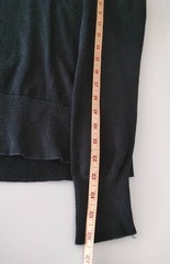Tommy Hilfiger Men S Pima Cotton V-Neck Sweater Black Long Sleeve Knit Pullover