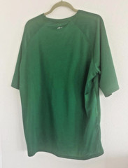 Reebok Men’s Hydro Move Athletic Green White Short Sleeved Shirt Size XXL