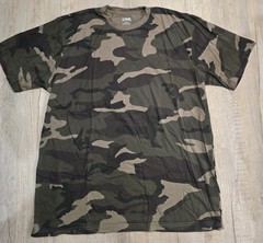 CSG T-Shirt 2XL 2TG Camo Short Sleeve 60% Cotton Crew Neck Mens
