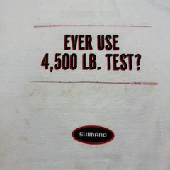 Vintage 90s Hanes Shimano Fishing Pick Up Truck Promo Graphic T-Shirt USA – XL